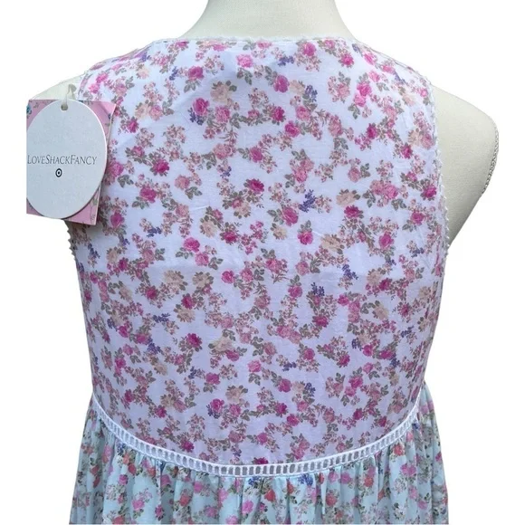 (NWT) LoveShackFancy X Target Camille Babydoll Dress (NWT) Size X-Small - Picture 8 of 11